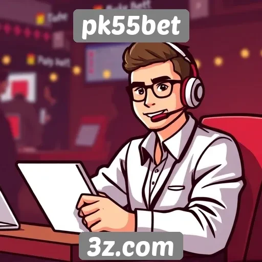 Atendimento ao cliente no pk55bet